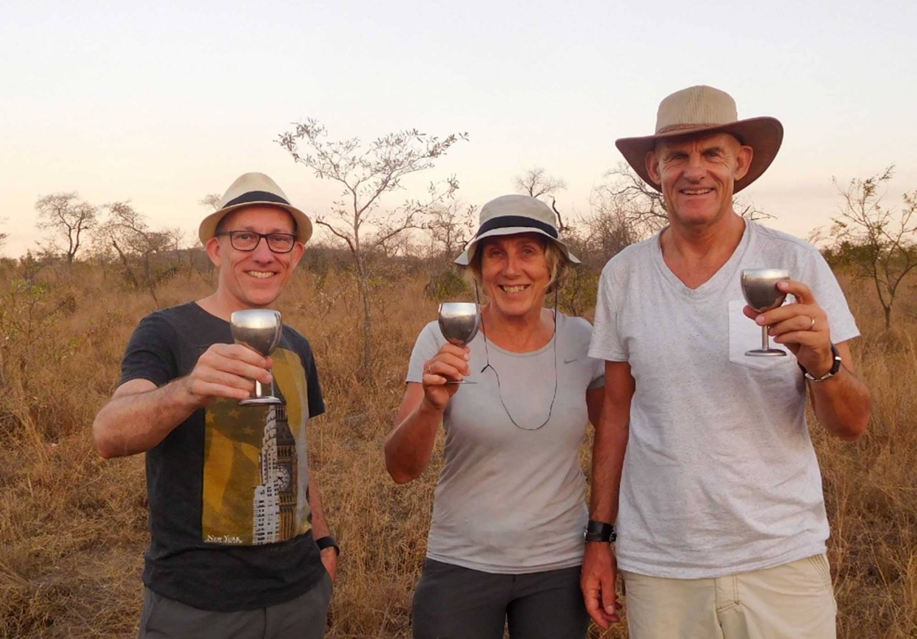 uid-Afrika-Kruger, Bushman Trail, sundowner