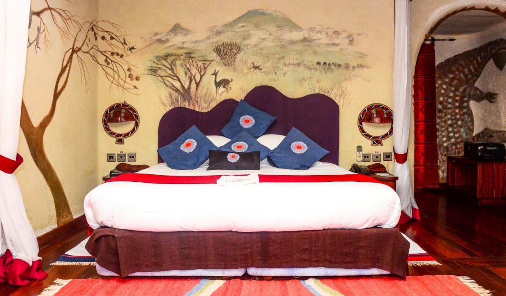 Kenia accommodatie: Amboseli Serena Safari Lodge