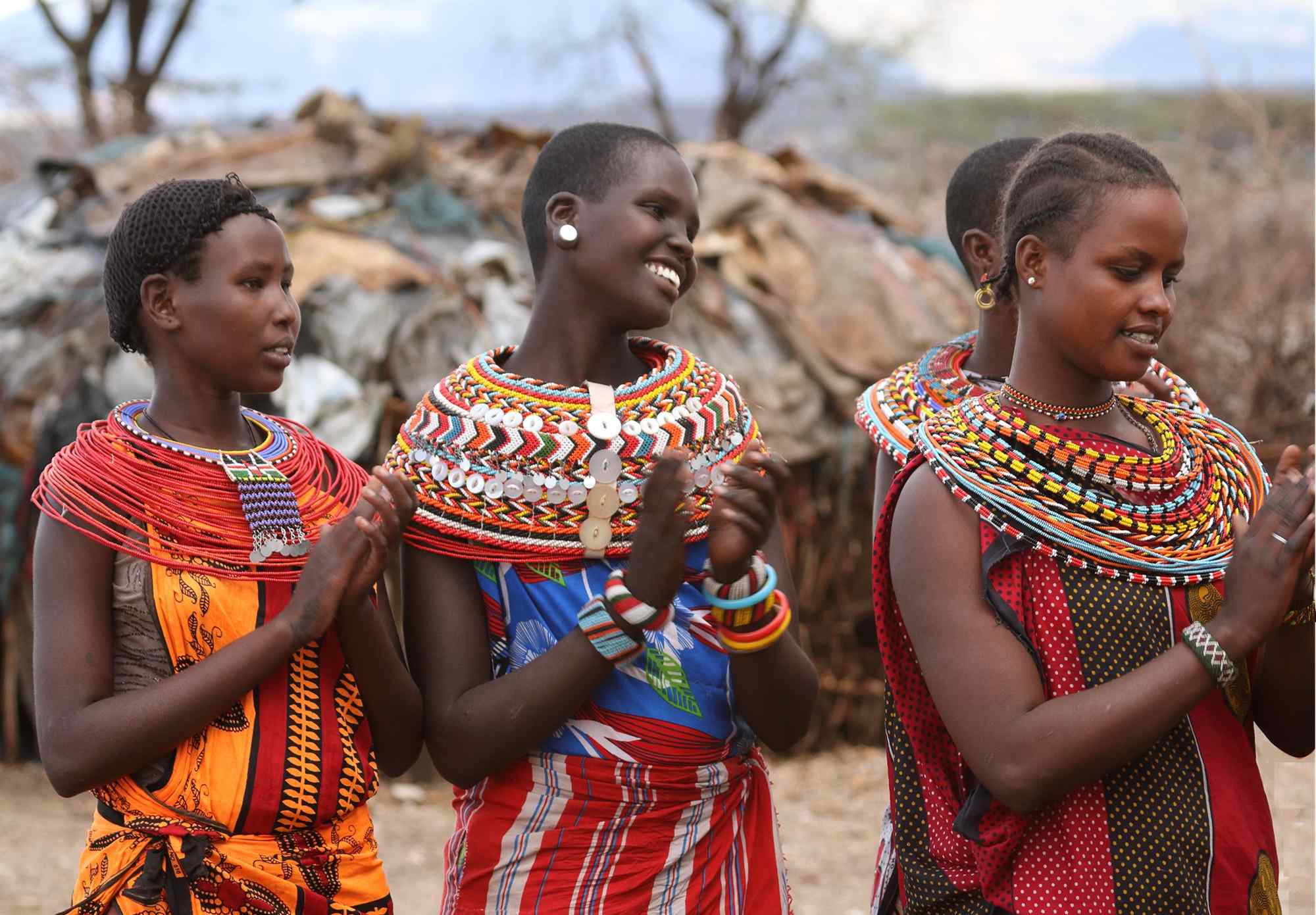 Kenia-de ultieme safarireis-Samburu vrouwen