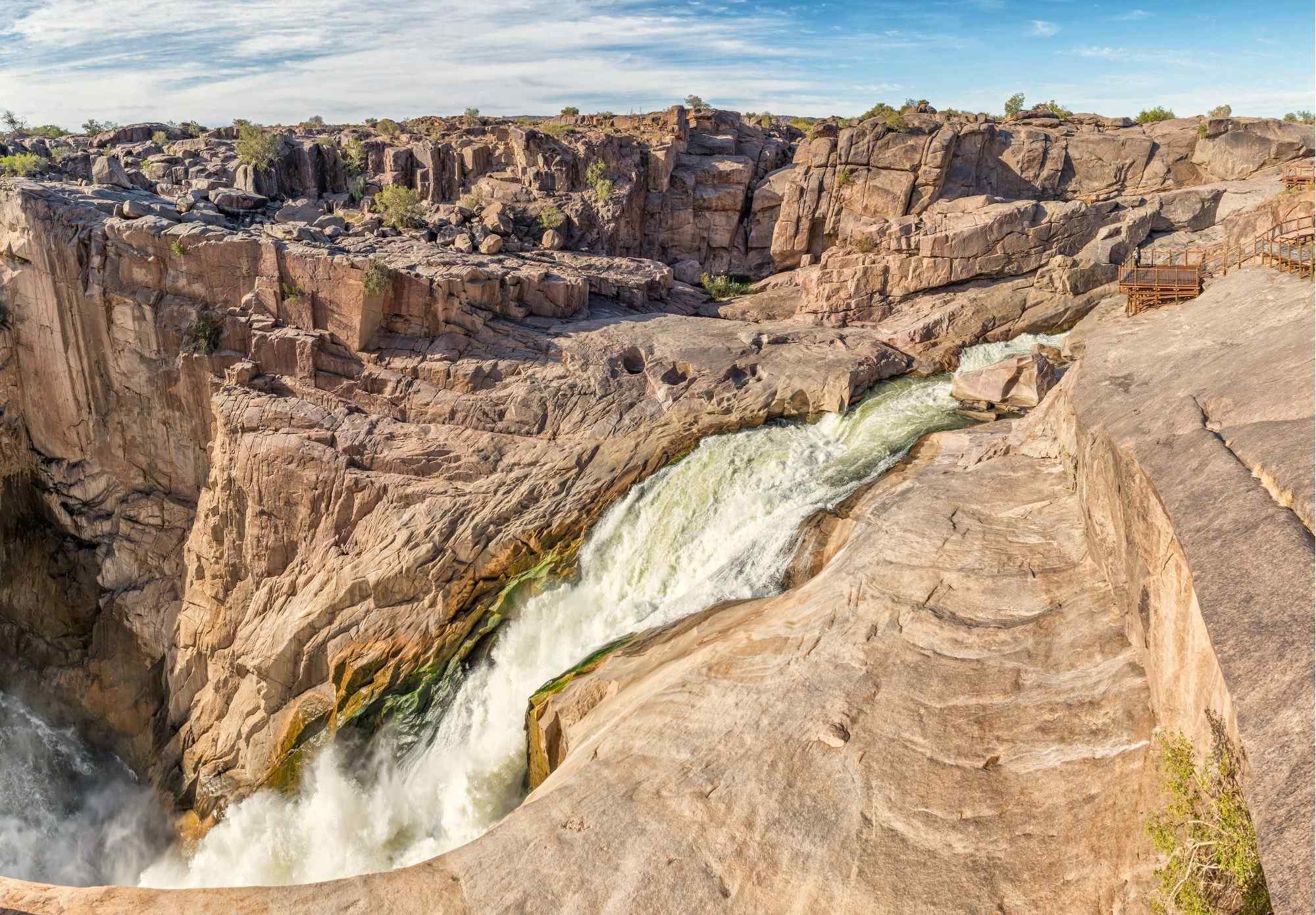 Zuid-afrika rondreis, de watervallen bij Augrabies