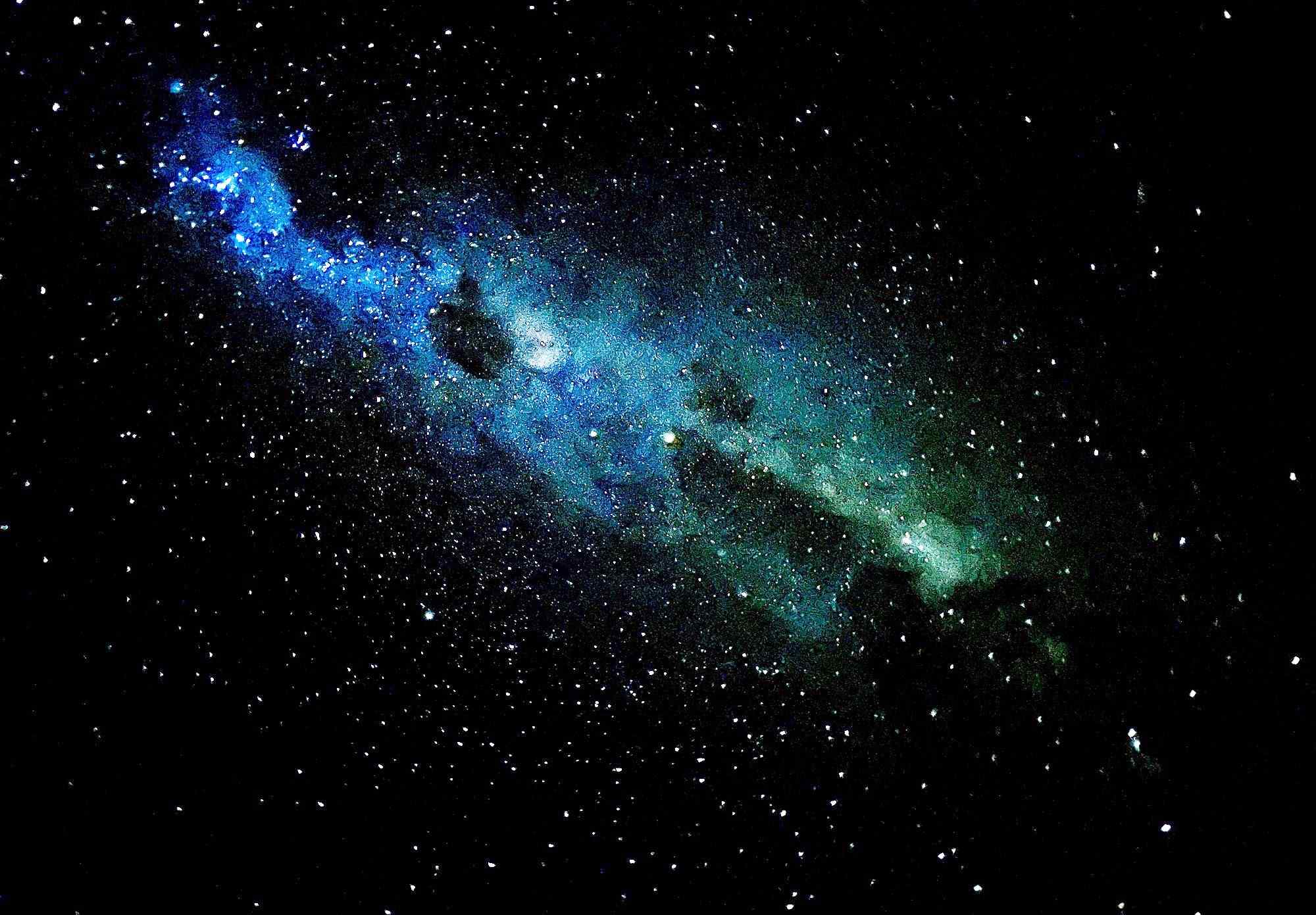 Zuid-afrika, prachtig zicht op de Melkweg in de Oostkaap