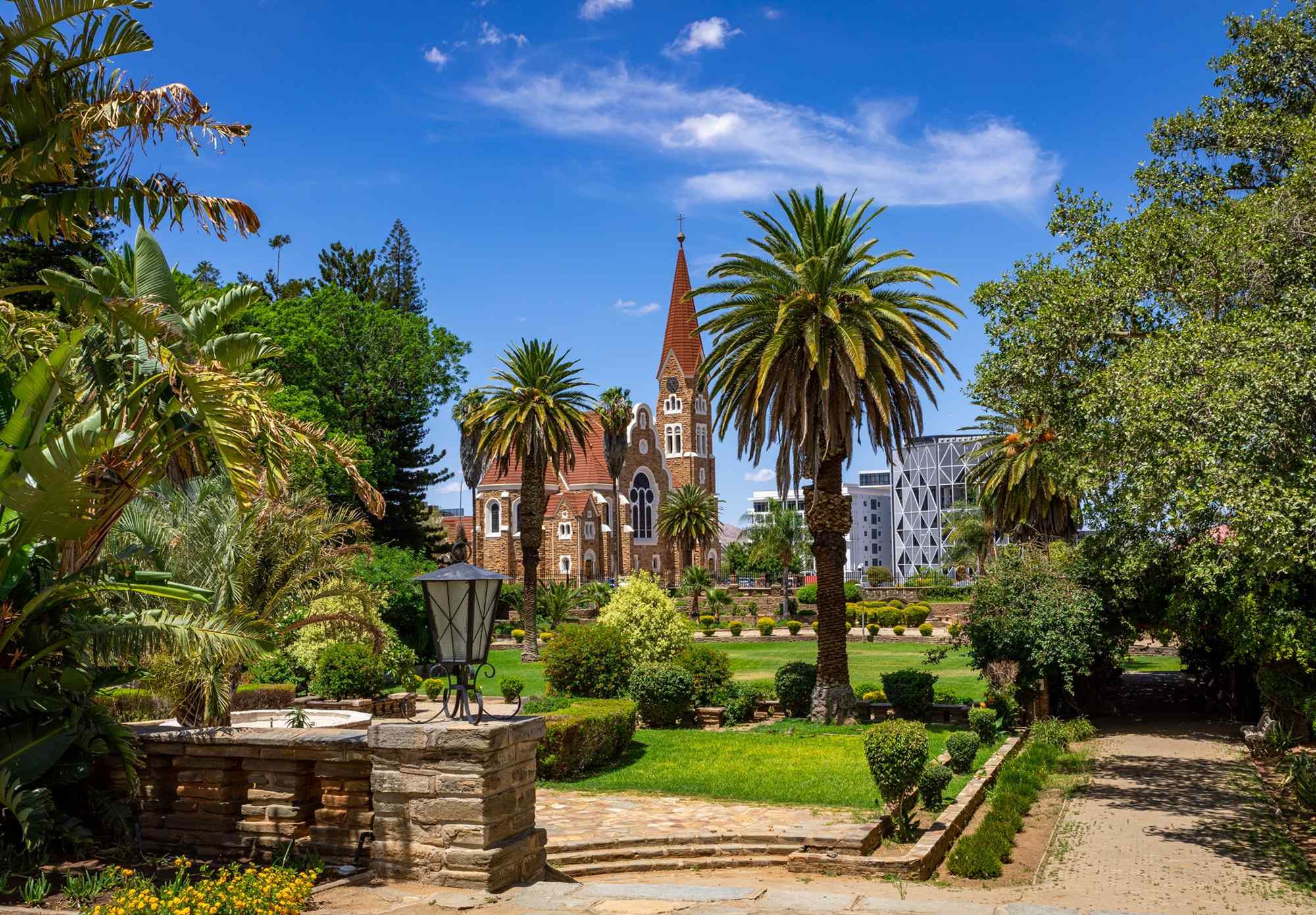 kerk in Windhoek, Namibie