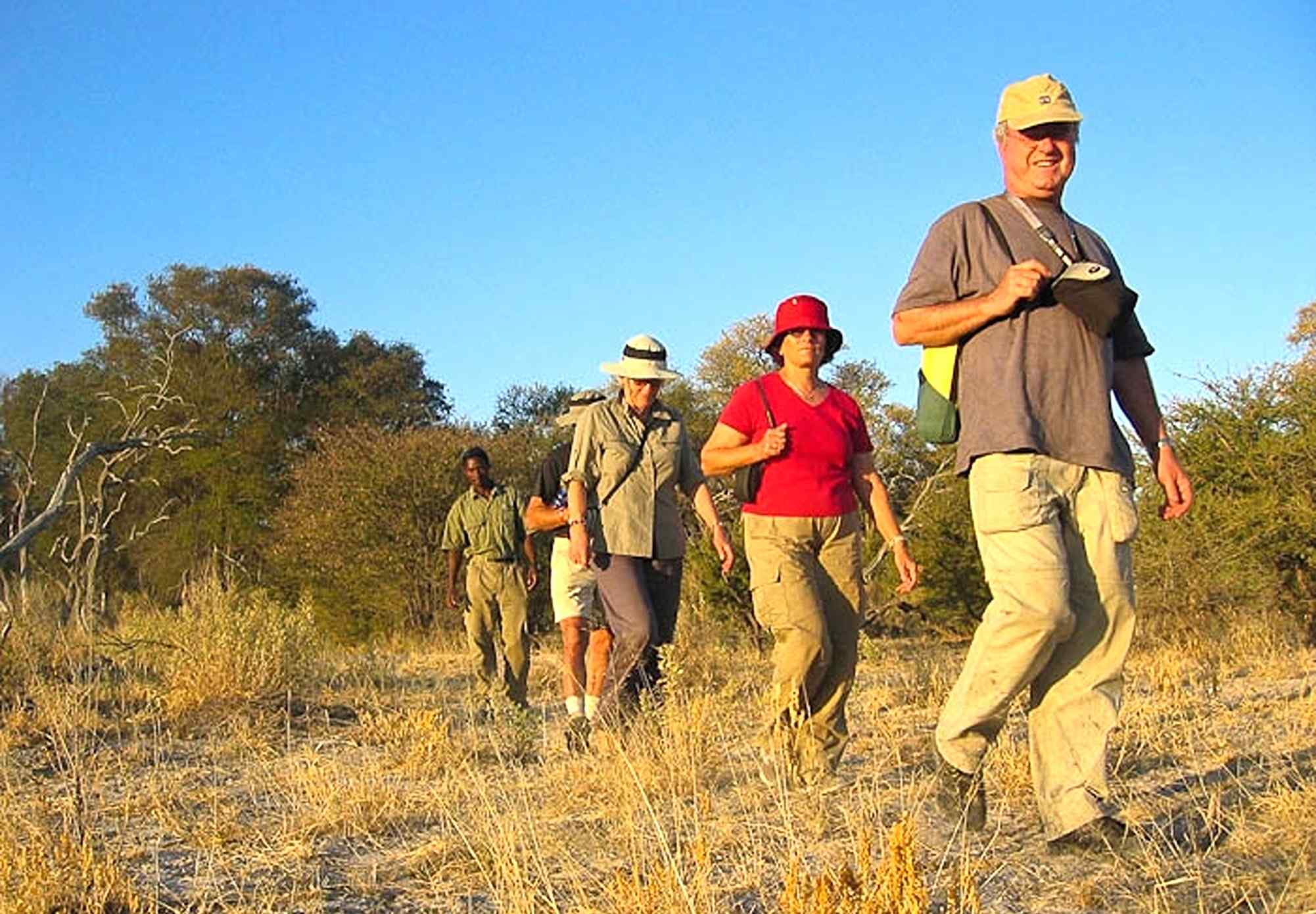 Namibie groepsreis, wandeling met gids