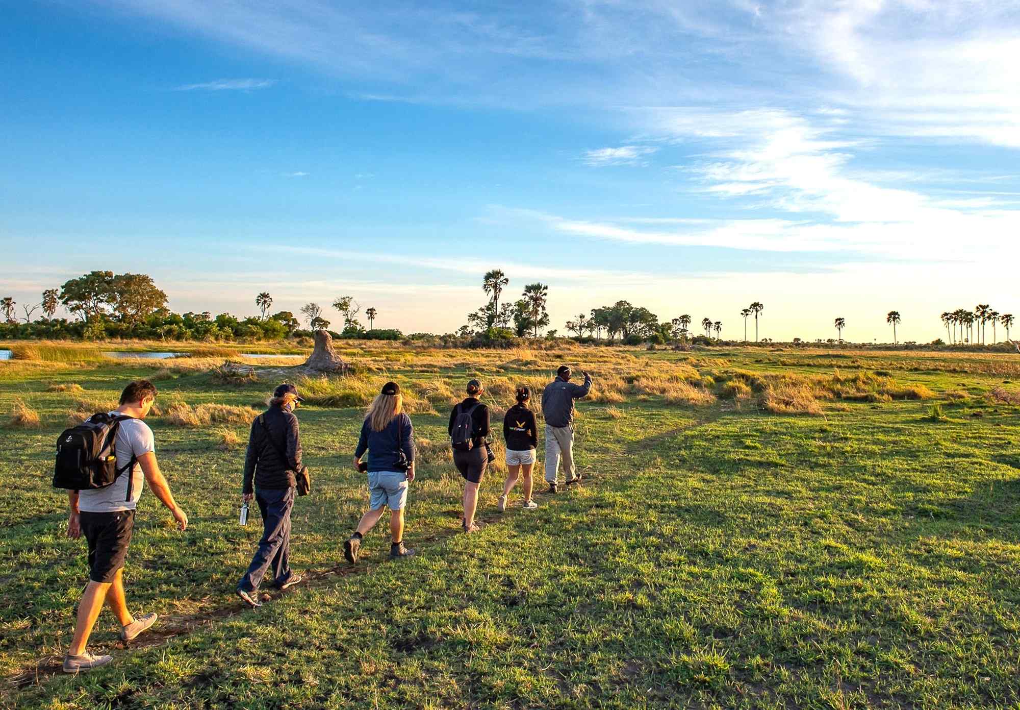Namibie-groepsreis, bush walk