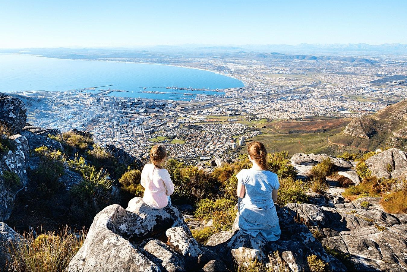 Zuid-Afrika, uitzicht op Kaapstad