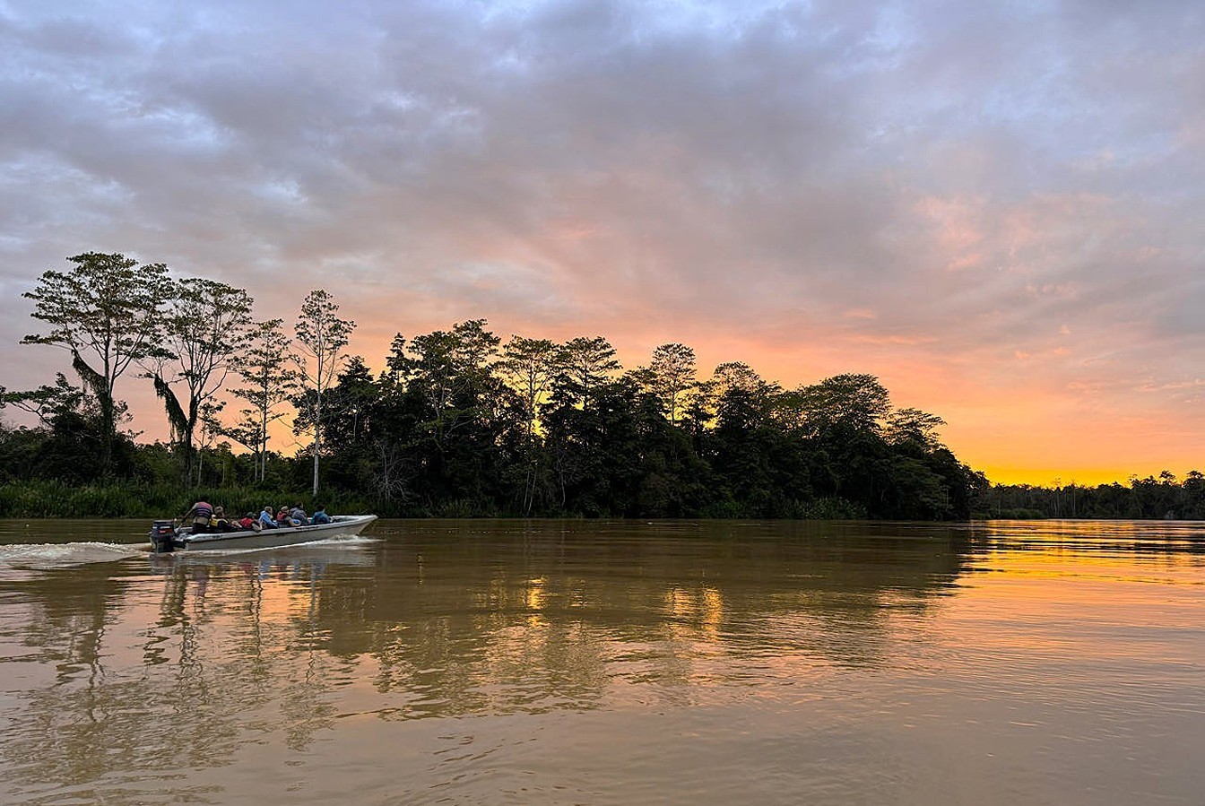 reisverslag Kim bij Kampung Bilit, riviercruise