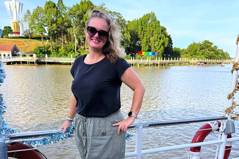 Maleisie reisverslag, Kim maakt boottocht