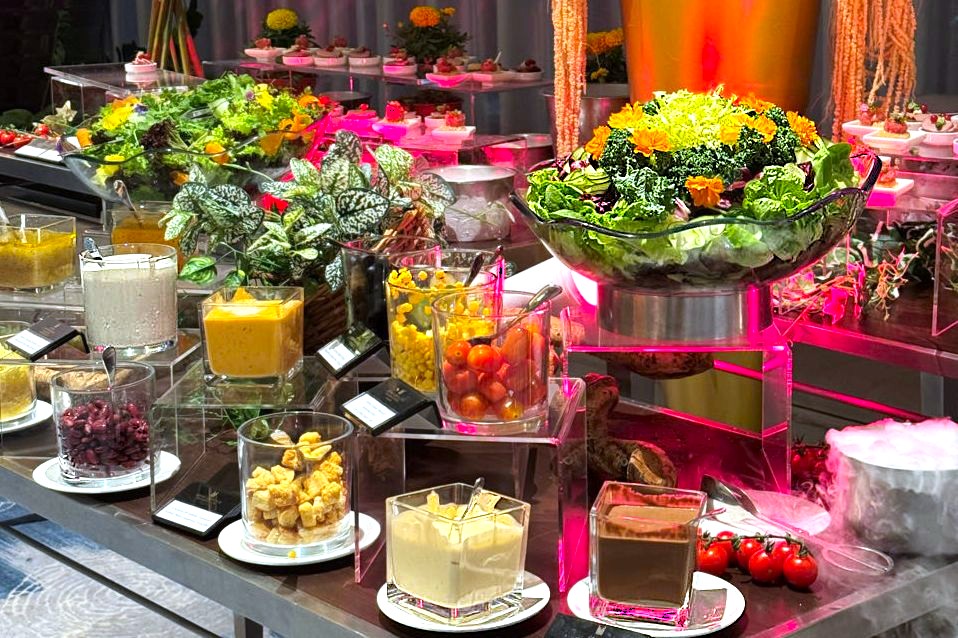 Maleisie reisverslag, buffet op de beurs