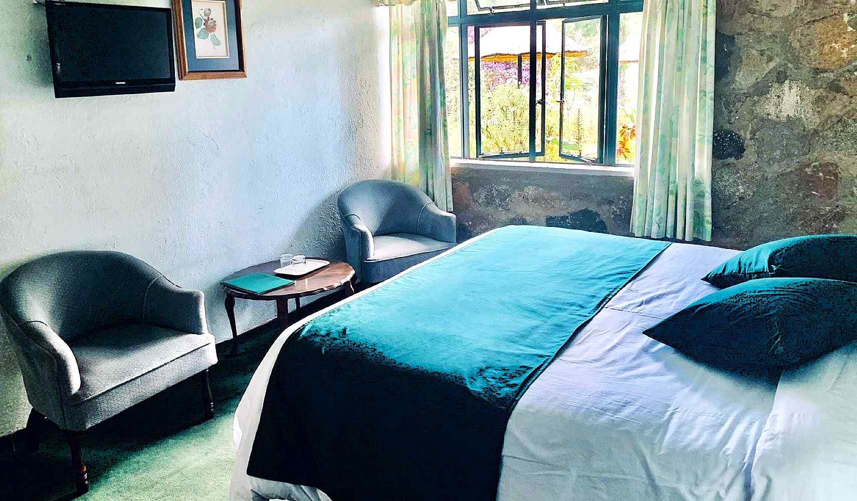 Zimbabwe-Nyange-Pine-Tree-Inn, kamer