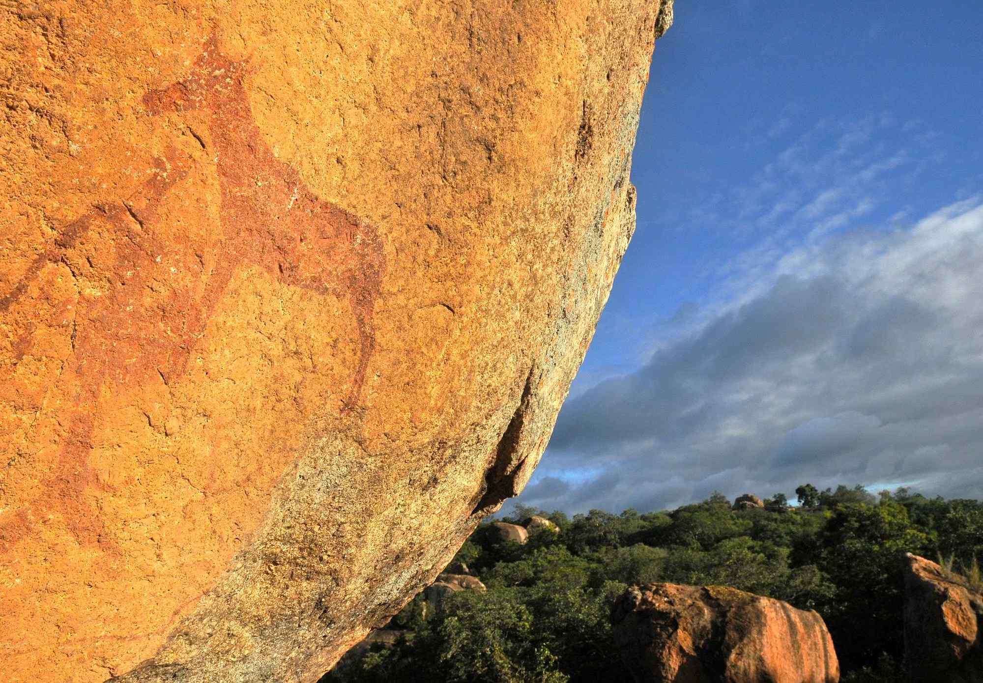 Zimbabwe-Matobos-paintings